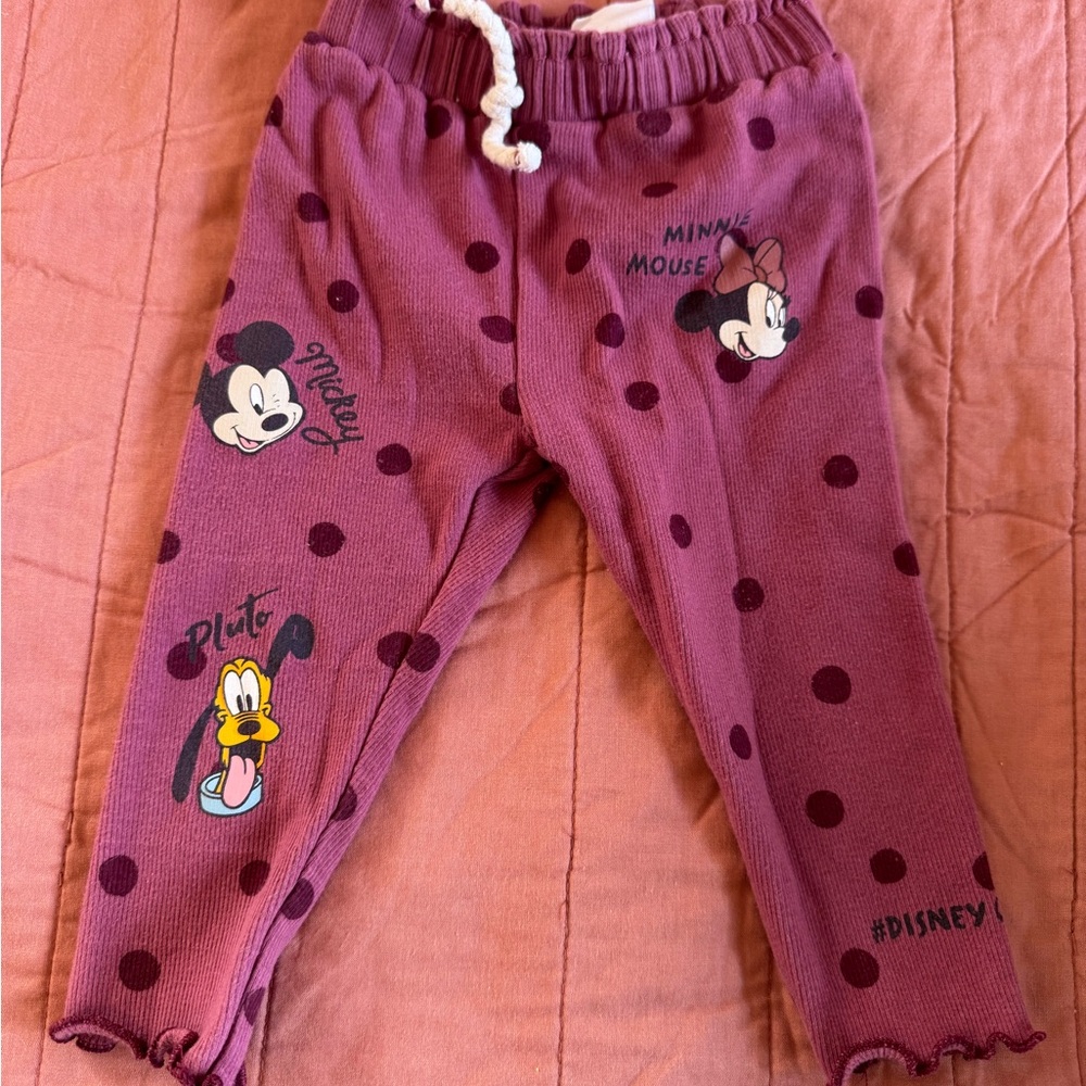 Disney Character Zara Pants
